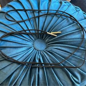 Two (2) Faux Suede Choker String Necklaces